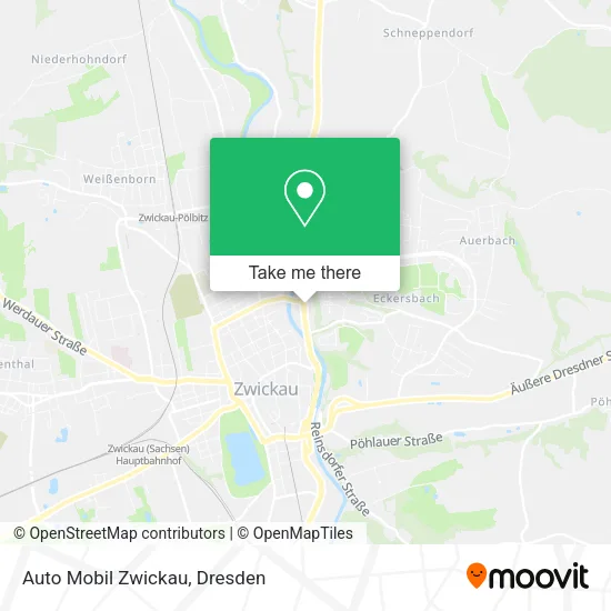 Карта Auto Mobil Zwickau