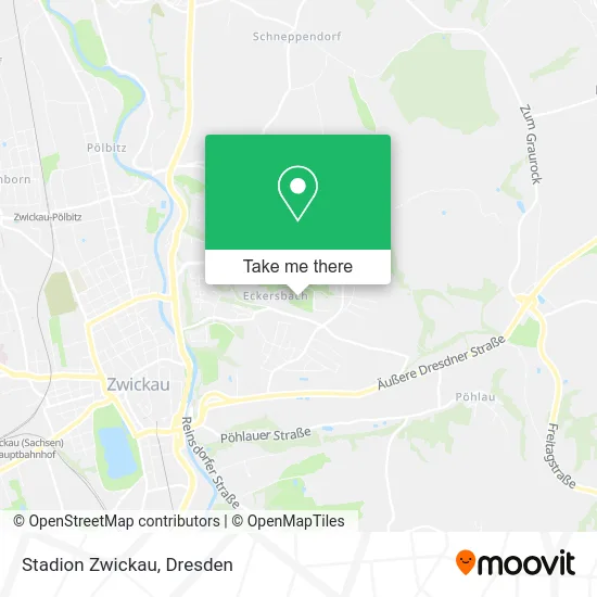 Карта Stadion Zwickau