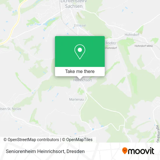 Карта Seniorenheim Heinrichsort