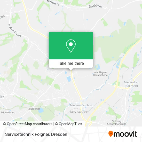 Карта Servicetechnik Folgner