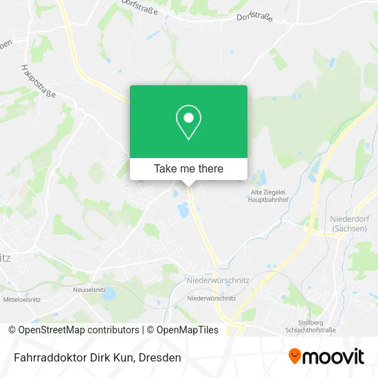 Карта Fahrraddoktor Dirk Kun