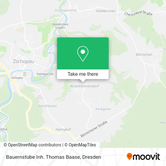 Карта Bauernstube Inh. Thomas Baase