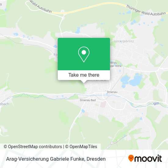 Карта Arag-Versicherung Gabriele Funke