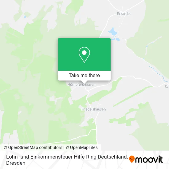 Карта Lohn- und Einkommensteuer Hilfe-Ring Deutschland