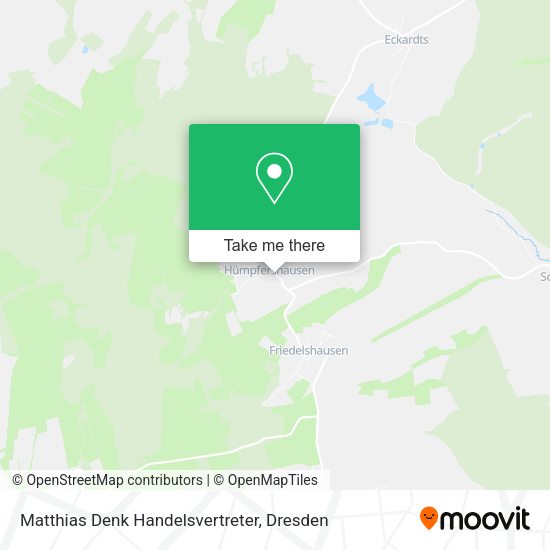 Карта Matthias Denk Handelsvertreter