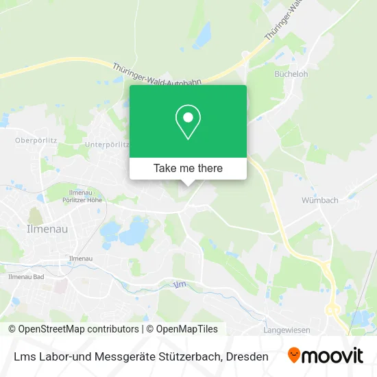 Карта Lms Labor-und Messgeräte Stützerbach