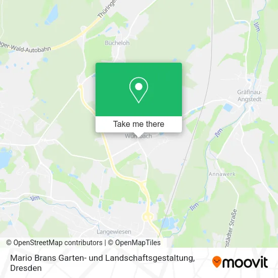 Карта Mario Brans Garten- und Landschaftsgestaltung