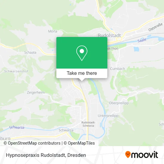 Карта Hypnosepraxis Rudolstadt