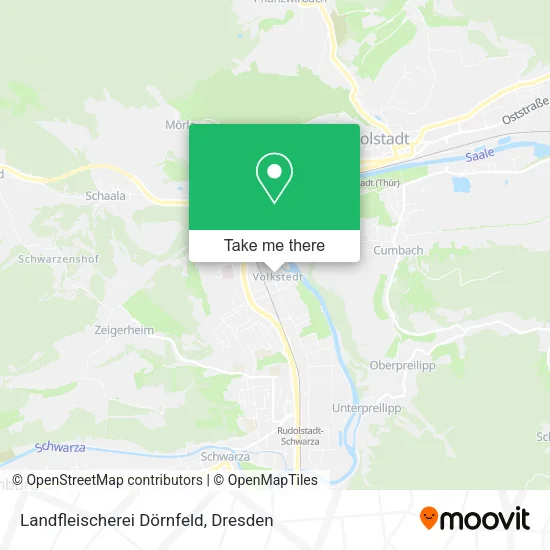 Карта Landfleischerei Dörnfeld