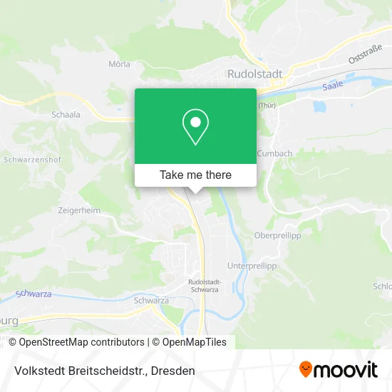 Карта Volkstedt Breitscheidstr.