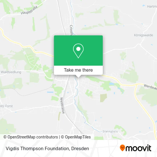 Карта Vigdis Thompson Foundation