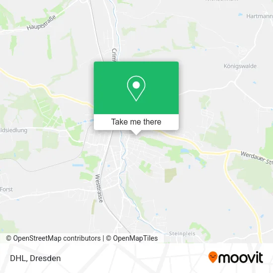 Карта DHL