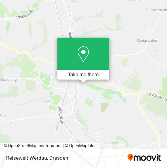 Карта Reisewelt Werdau