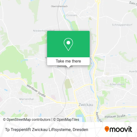 Карта Tp Treppenlift Zwickau Liftsysteme