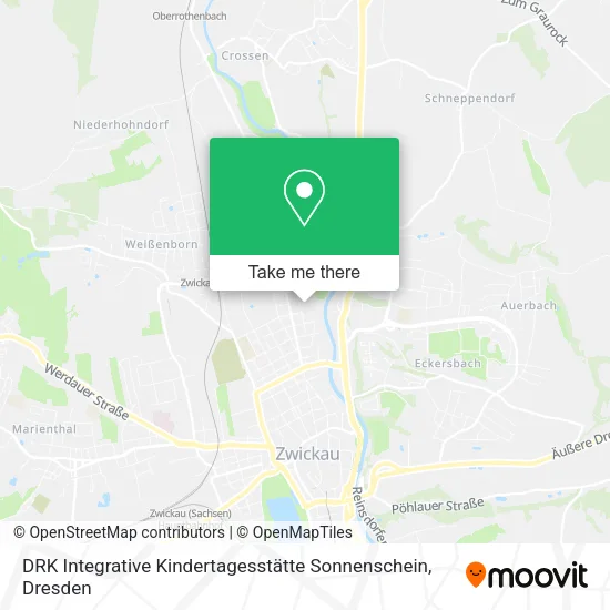 Карта DRK Integrative Kindertagesstätte Sonnenschein