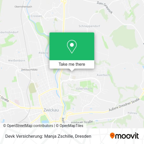 Карта Devk Versicherung: Manja Zschille