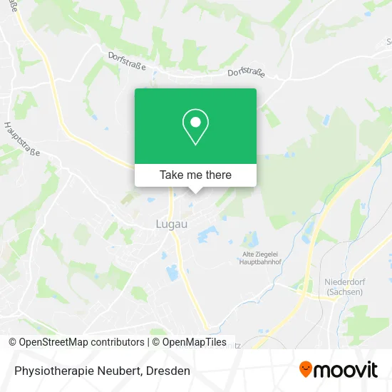 Карта Physiotherapie Neubert