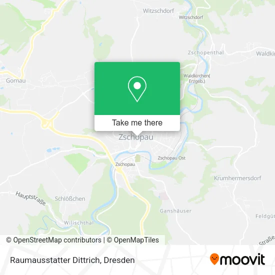 Карта Raumausstatter Dittrich