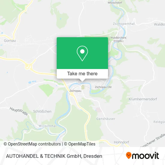 Карта AUTOHANDEL & TECHNIK GmbH