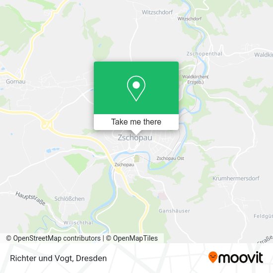 Карта Richter und Vogt
