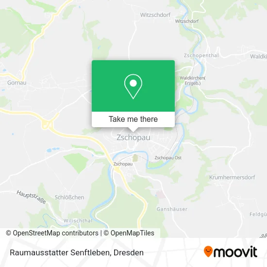 Карта Raumausstatter Senftleben