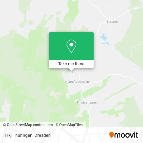 Карта Hkj Thüringen