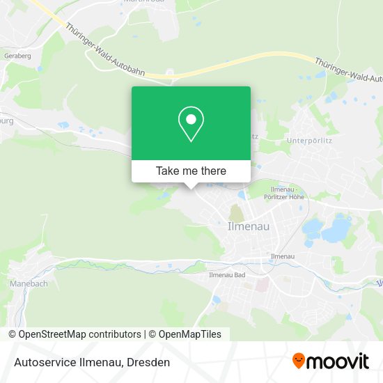 Карта Autoservice Ilmenau