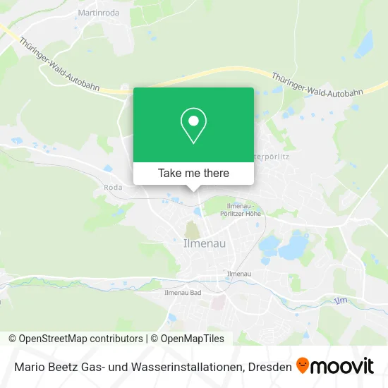 Карта Mario Beetz Gas- und Wasserinstallationen