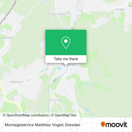 Карта Montageservice Matthias Vogler
