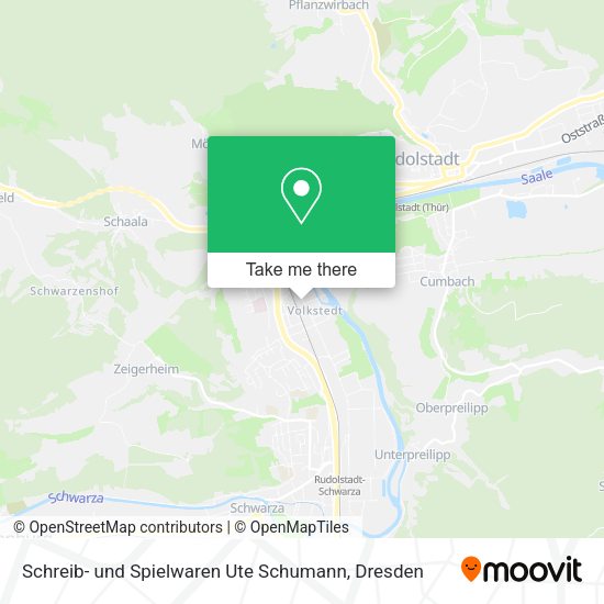 Карта Schreib- und Spielwaren Ute Schumann