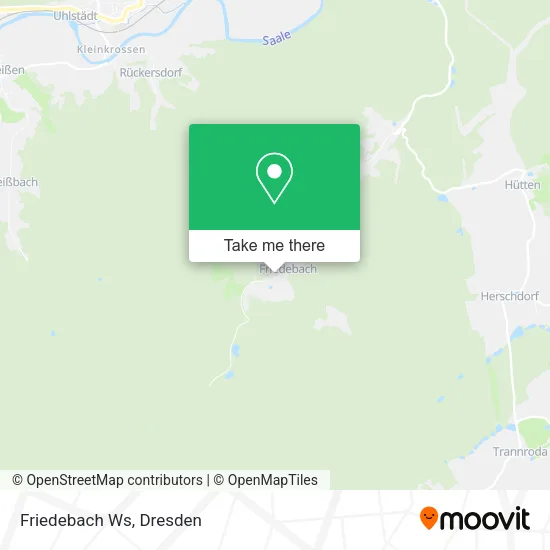 Карта Friedebach Ws