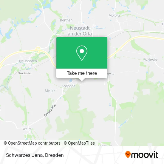 Карта Schwarzes Jena