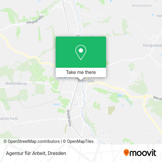 Карта Agentur für Arbeit