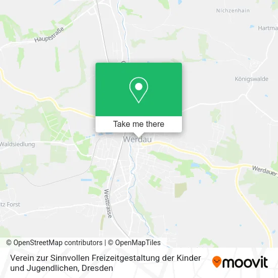 Карта Verein zur Sinnvollen Freizeitgestaltung der Kinder und Jugendlichen