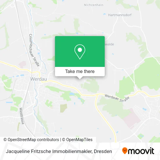 Карта Jacqueline Fritzsche Immobilienmakler