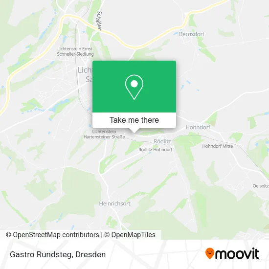 Карта Gastro Rundsteg