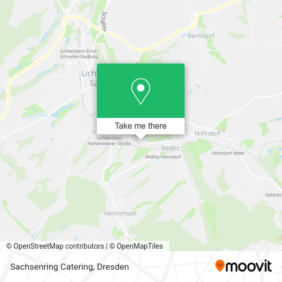 Карта Sachsenring Catering