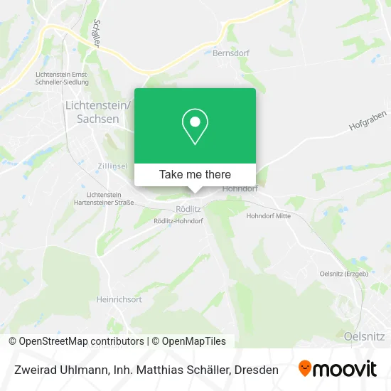 Карта Zweirad Uhlmann, Inh. Matthias Schäller