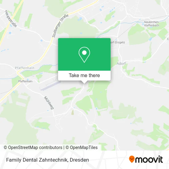 Карта Family Dental Zahntechnik
