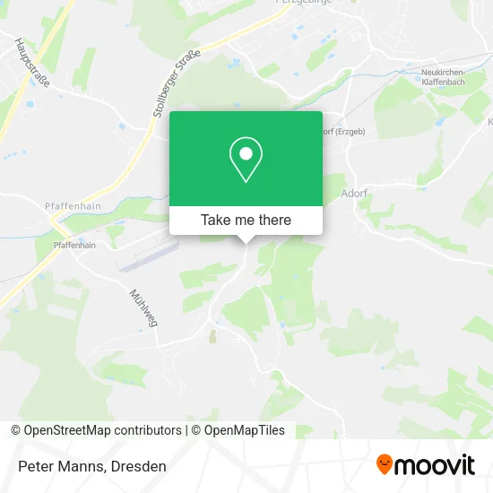 Карта Peter Manns