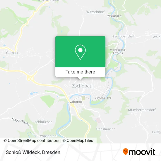 Карта Schloß Wildeck