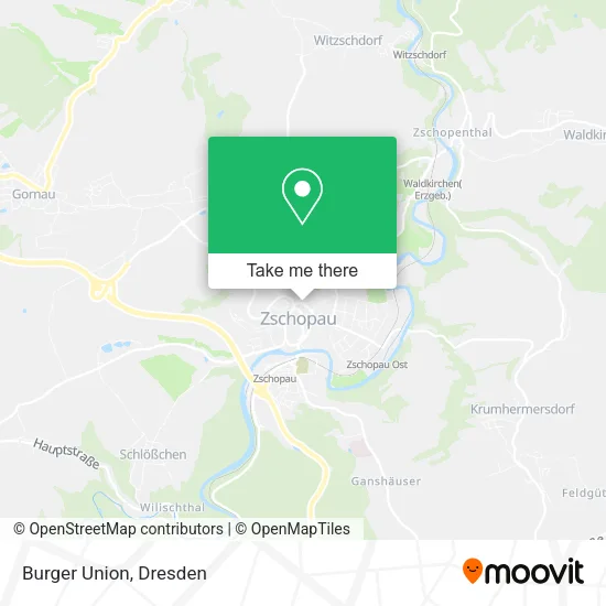 Карта Burger Union