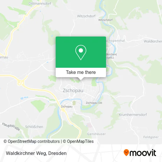 Карта Waldkirchner Weg