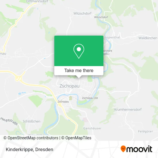 Карта Kinderkrippe