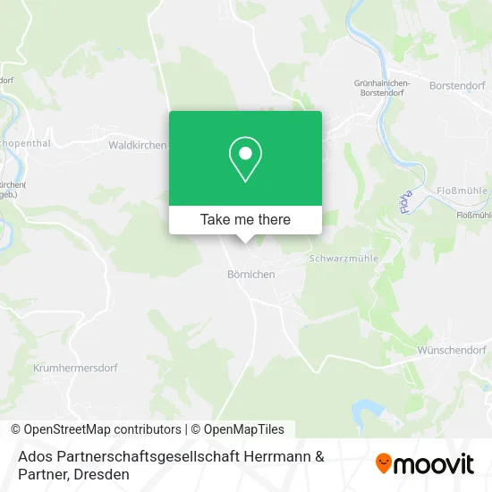 Карта Ados Partnerschaftsgesellschaft Herrmann & Partner