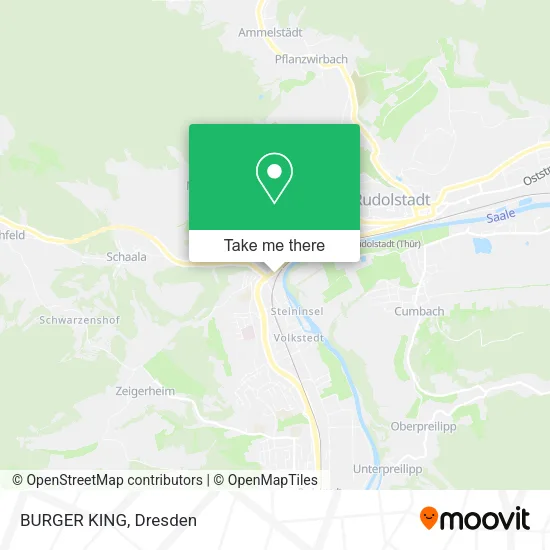 Карта BURGER KING
