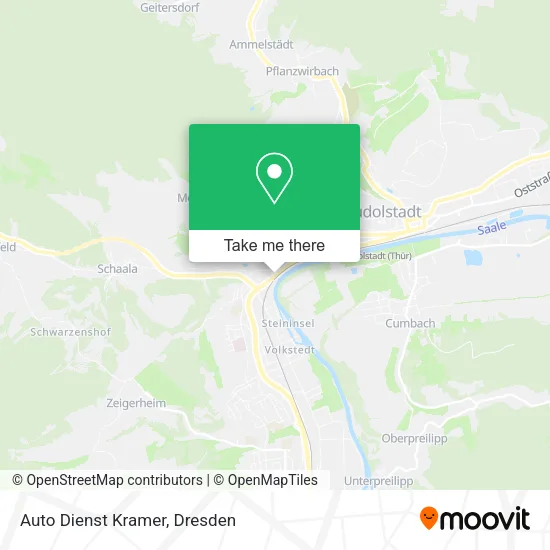 Карта Auto Dienst Kramer