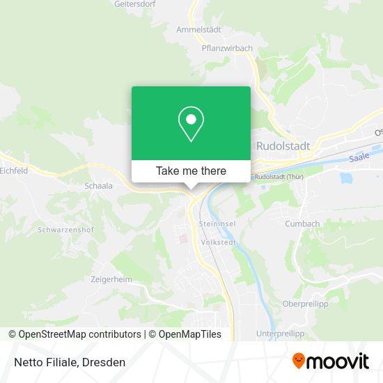 Карта Netto Filiale