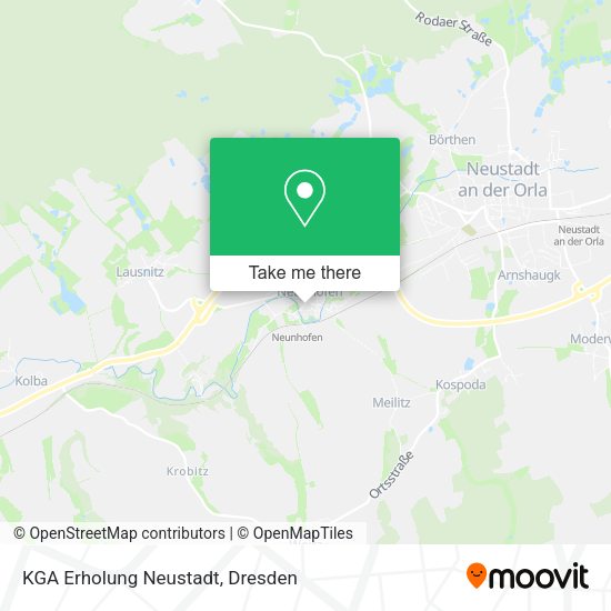 Карта KGA Erholung Neustadt