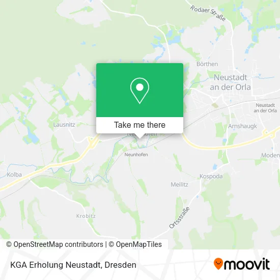 Карта KGA Erholung Neustadt